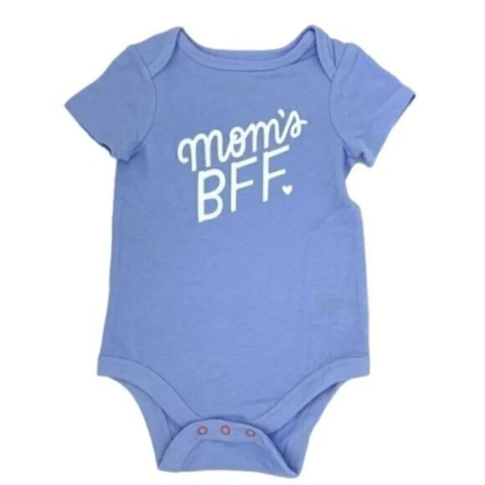 Cat & Jack Baby Mom’s BFF Bodysuit Onsie 0-3 Months New